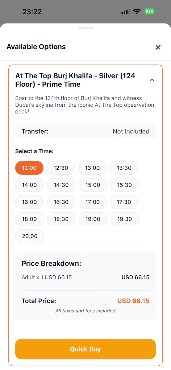 ClickToGuide B2C App Screenshot 3