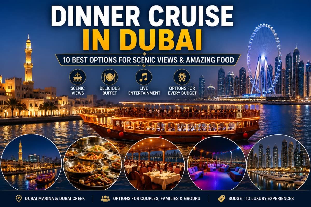 Dinner Cruise in Dubai: 10 Best Options for Scenic Views & Amazing Food clicktoguide