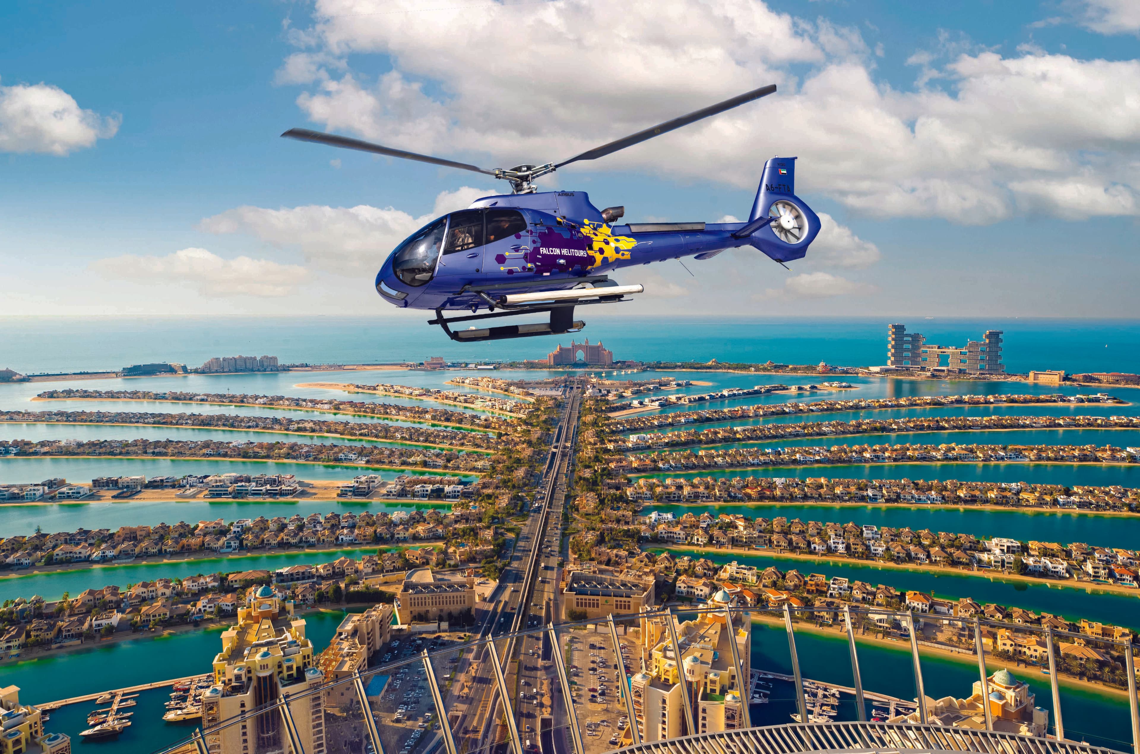 Atlantis Helicopter Tour: 12-Minute Scenic Ride in Dubai clicktoguide