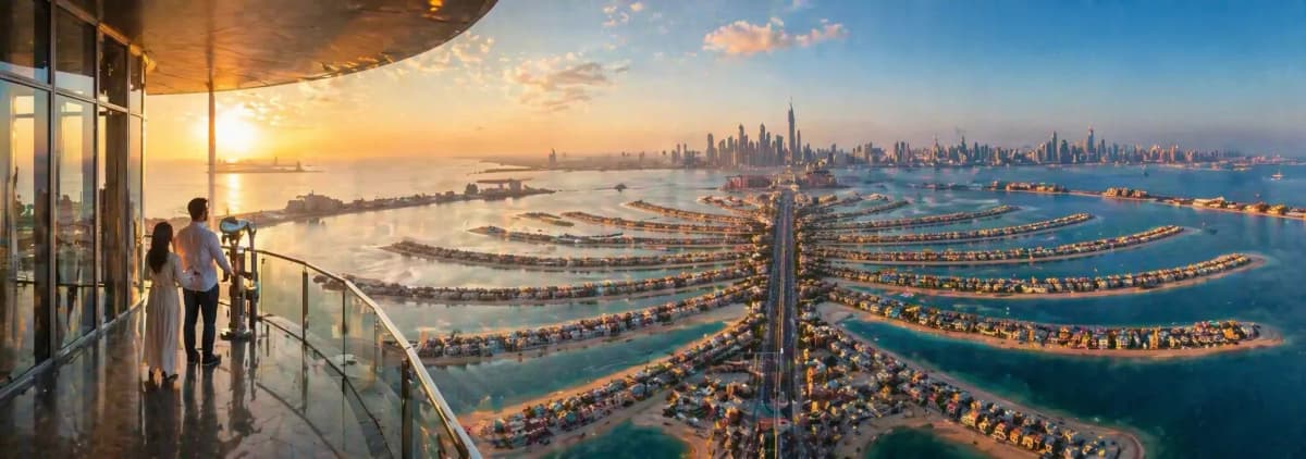 The View at The Palm: Get 360° Dubai Panoramas at Palm Jumeirah’s Premier Observatory clicktoguide