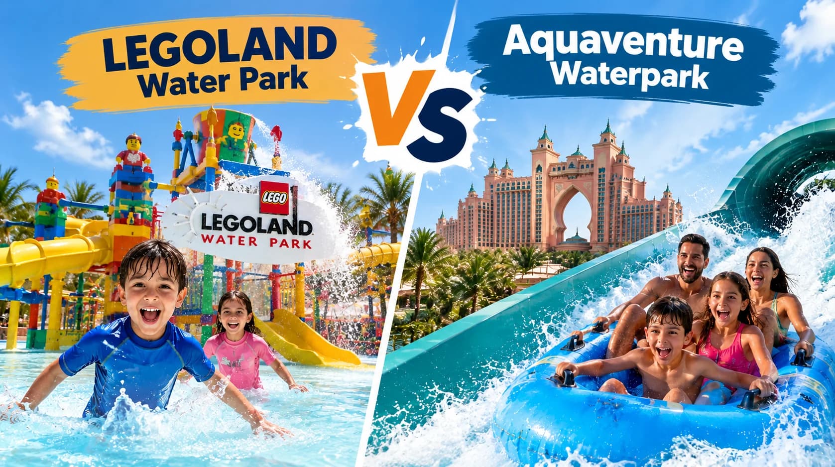 LEGOLAND Water Park vs Aquaventure: Which is Better for Families in 2026?