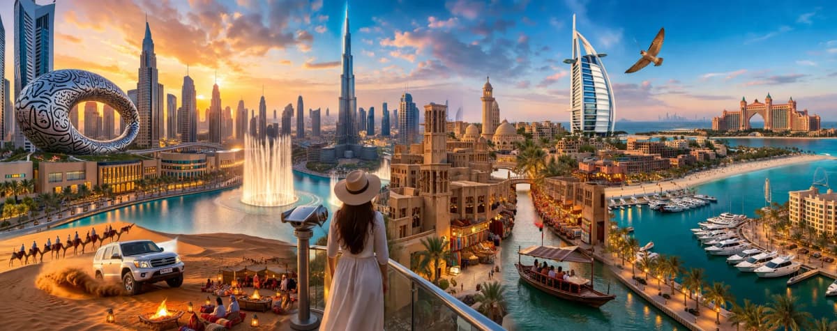 Dubai Sightseeing Places: Perfect 3-Day Itinerary for First-Time Visitors (2026 Guide) clicktoguide