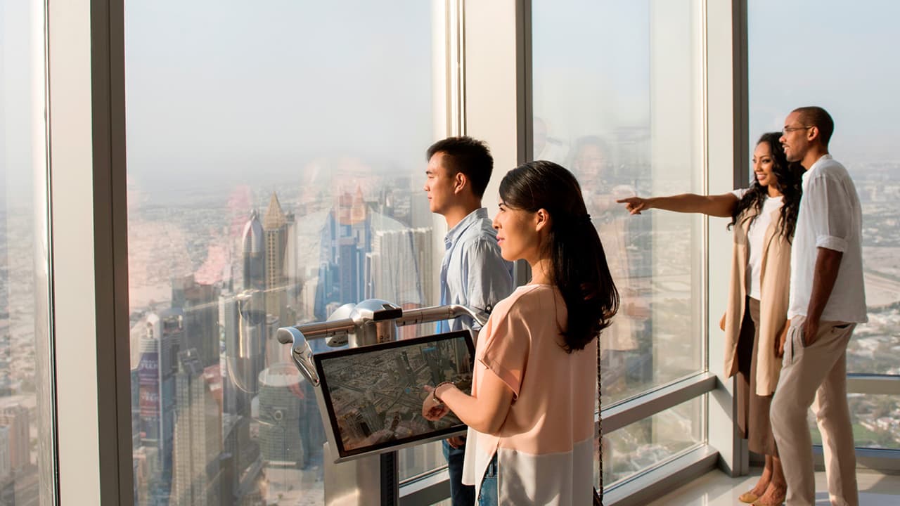 At The Top Burj Khalifa (124 Floor) Non-Prime Time + Free Global Village (Any Day) - clicktoguide