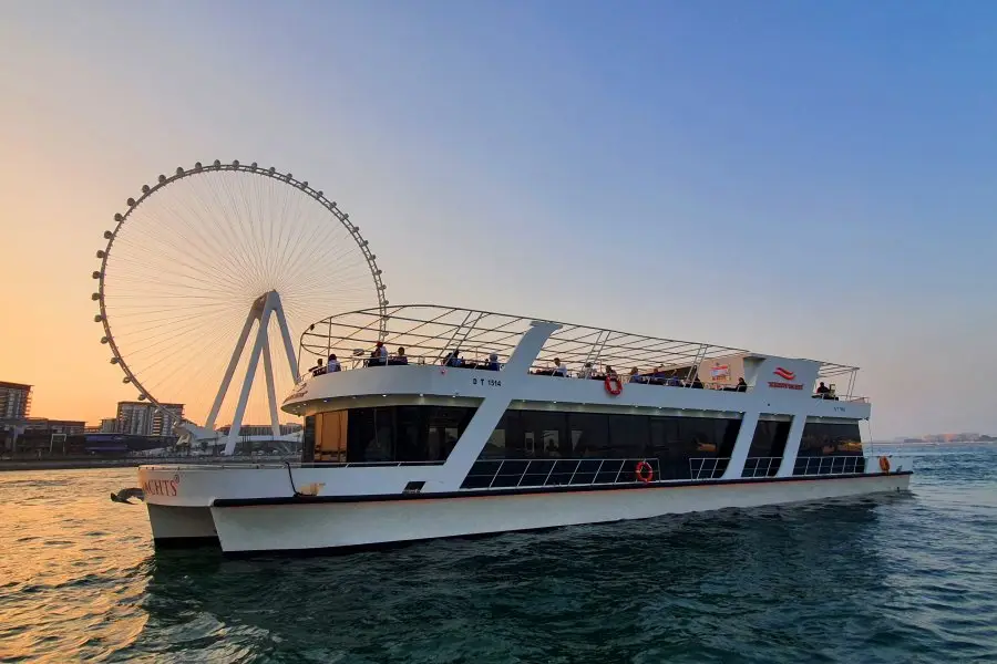 90 Minutes Marina Cruise - Sunset Ain Dubai Cruise
