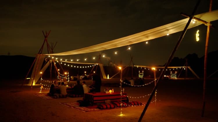 Buggy With Camp Dinner - Lights 