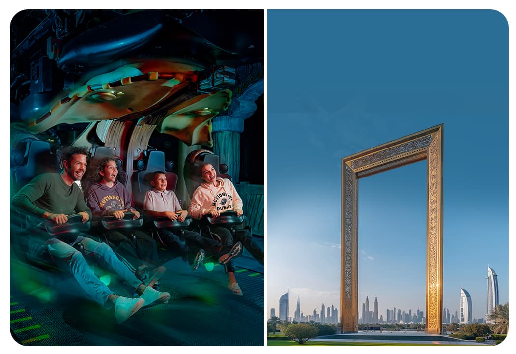 MOTIONGATE™ Park + Dubai Frame (General Admission) - clicktoguide