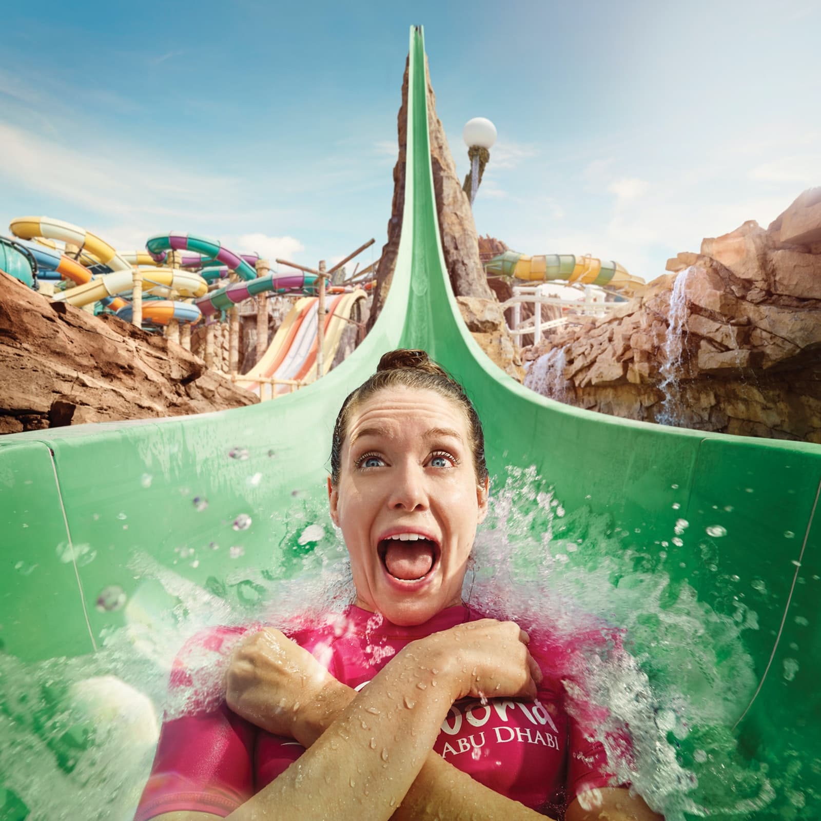 Yas Waterworld® Abu Dhabi Unlimited Rides with Meal Voucher - clicktoguide