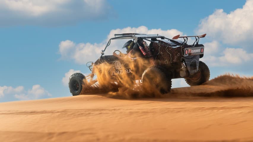 Mleiha Buggy ride experience in desert safari