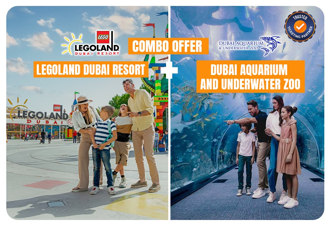 LEGOLAND® Park + Dubai Aquarium and Underwater Zoo - clicktoguide