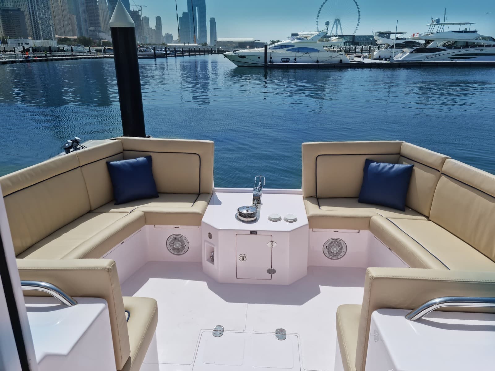 Calypso Sunset Cruise – Dutch Back Side Sitting Area 