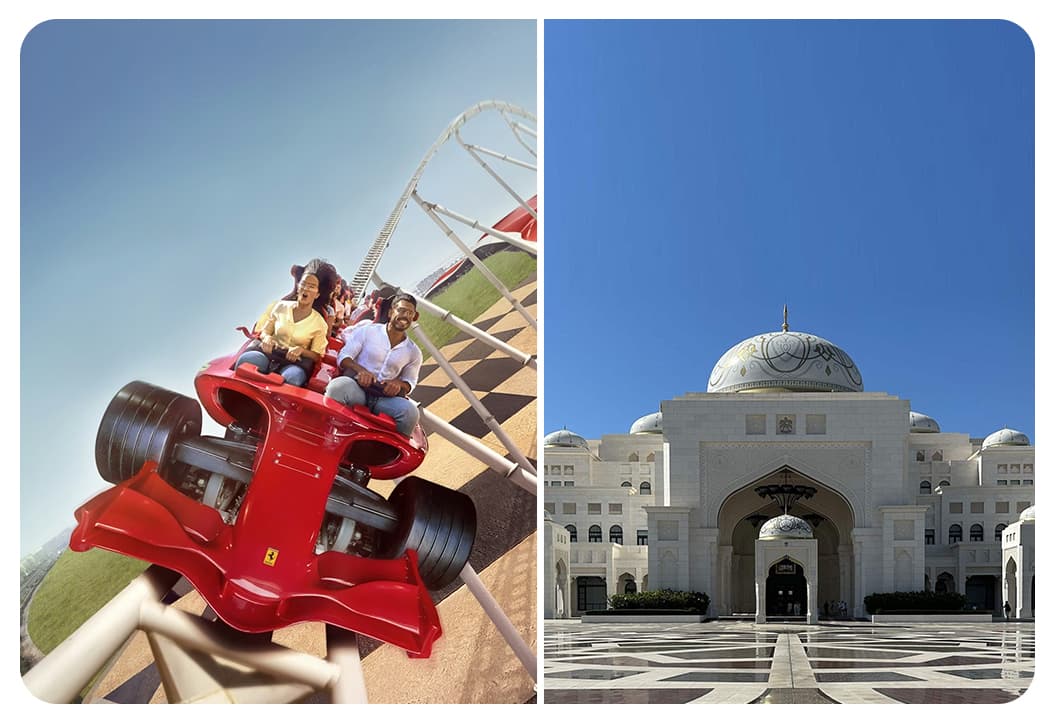 Ferrari world Abu dhabi + Qasr Al Watan (General Admission)