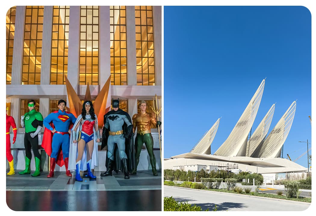 Warner Bros Abu Dhabi + Zayed National Museum Abu Dhabi
