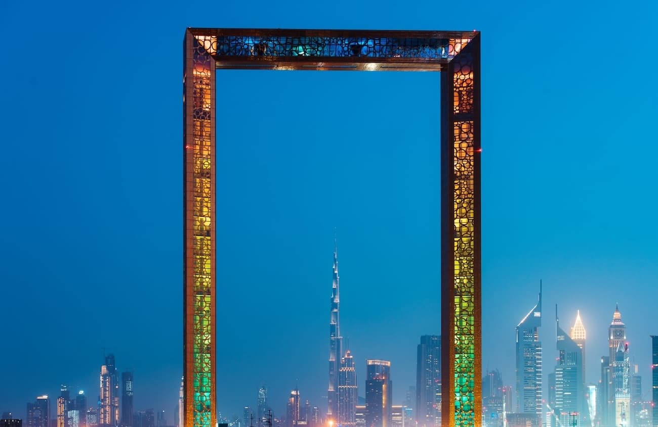 Dubai Frame: Night View