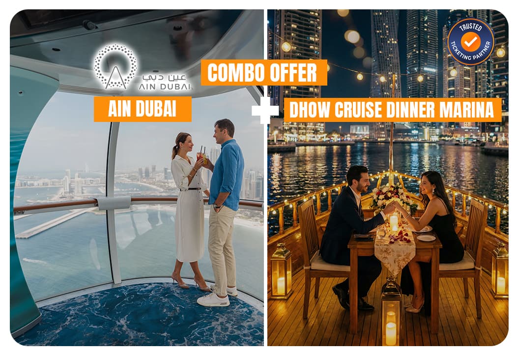 Ain Dubai + Dhow Cruise Dinner in Dubai Marina - clicktoguide