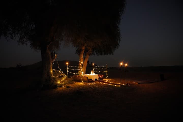 Mleiha Buggy with Private Dinner - Night Dinner