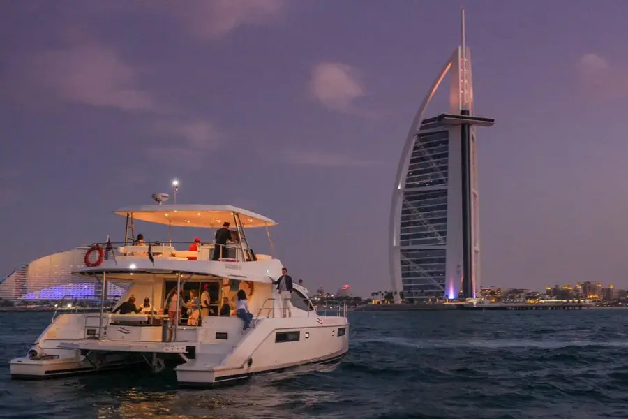 Marina Yacht Tour Burj Al Arab Sunset