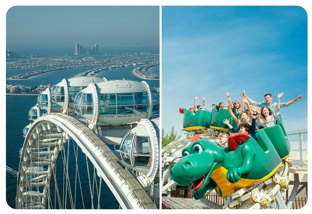 Ain Dubai (Non Peak) + Any 1 Park at Dubai Parks & Resorts With Free Shuttle