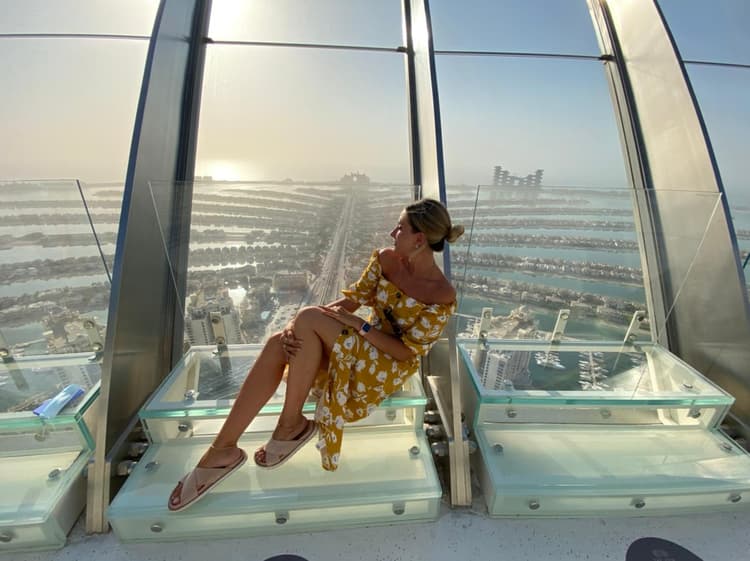 The View at The Palm Jumeirah: Sunset Photo shoot