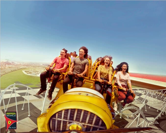 Yas Island One Day Two Park with Meal Voucher - clicktoguide