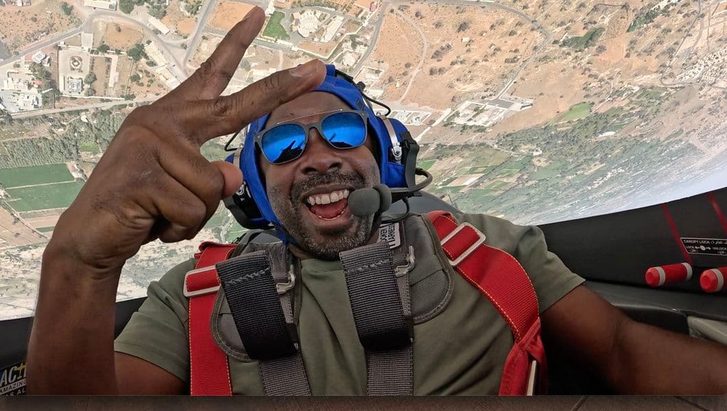 Cockpit Selfie