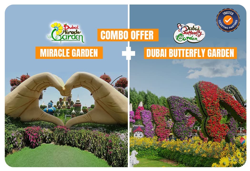Miracle Garden + Dubai Butterfly Garden - clicktoguide