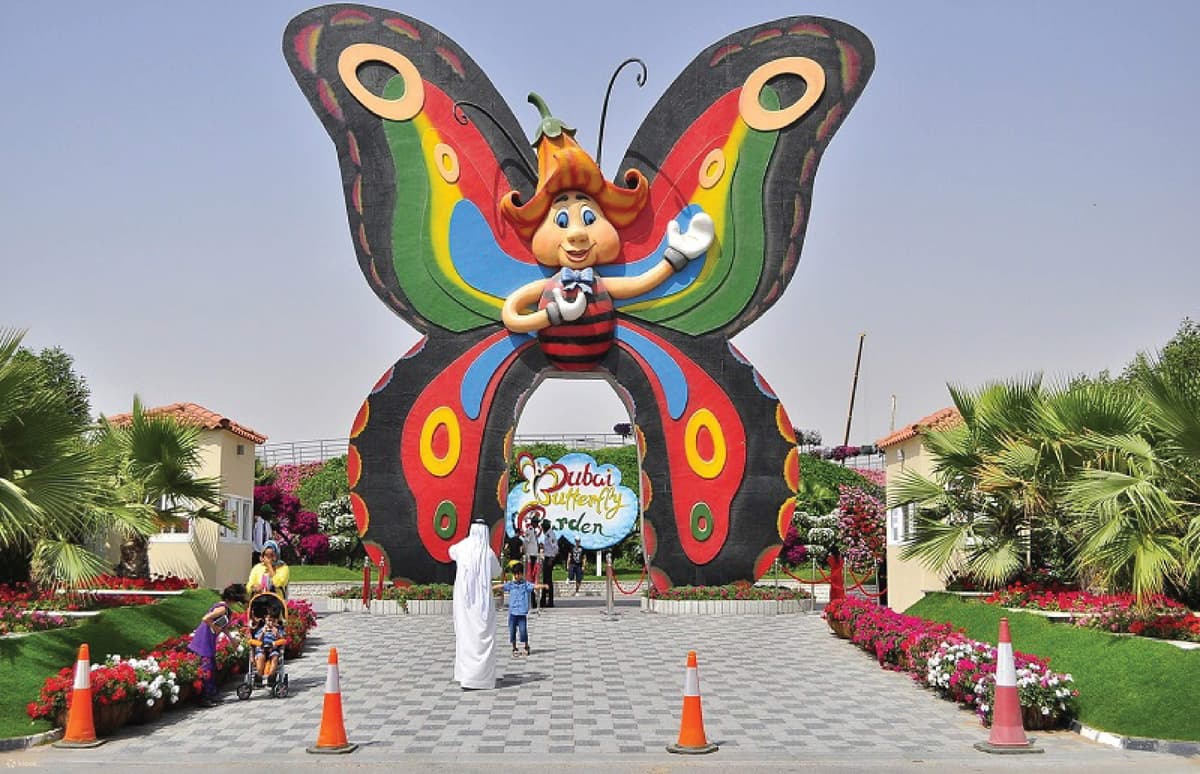 Dubai Butterfly Garden - clicktoguide