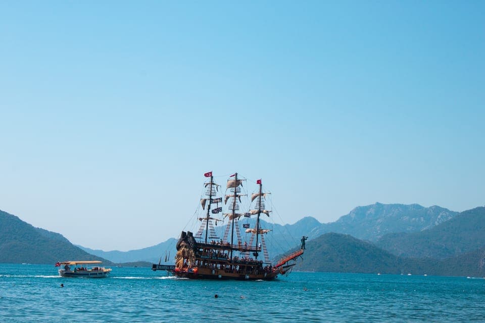 Full Day Pirate Boat Cruise in Bodrum