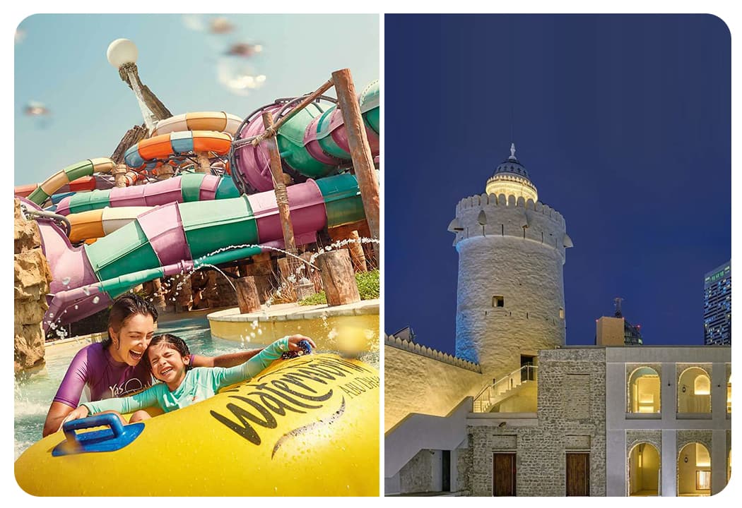 Yas Water World + Free Qasr Al Hosn