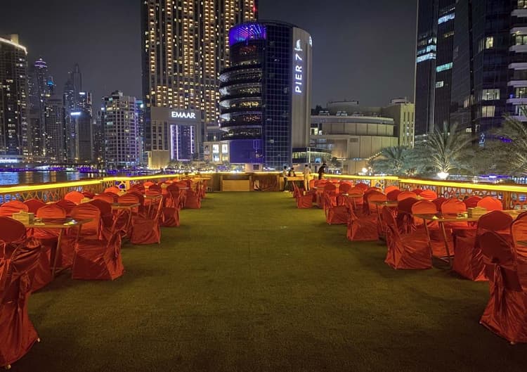 Mega Dhow Dinner Cruise: Upper Deck