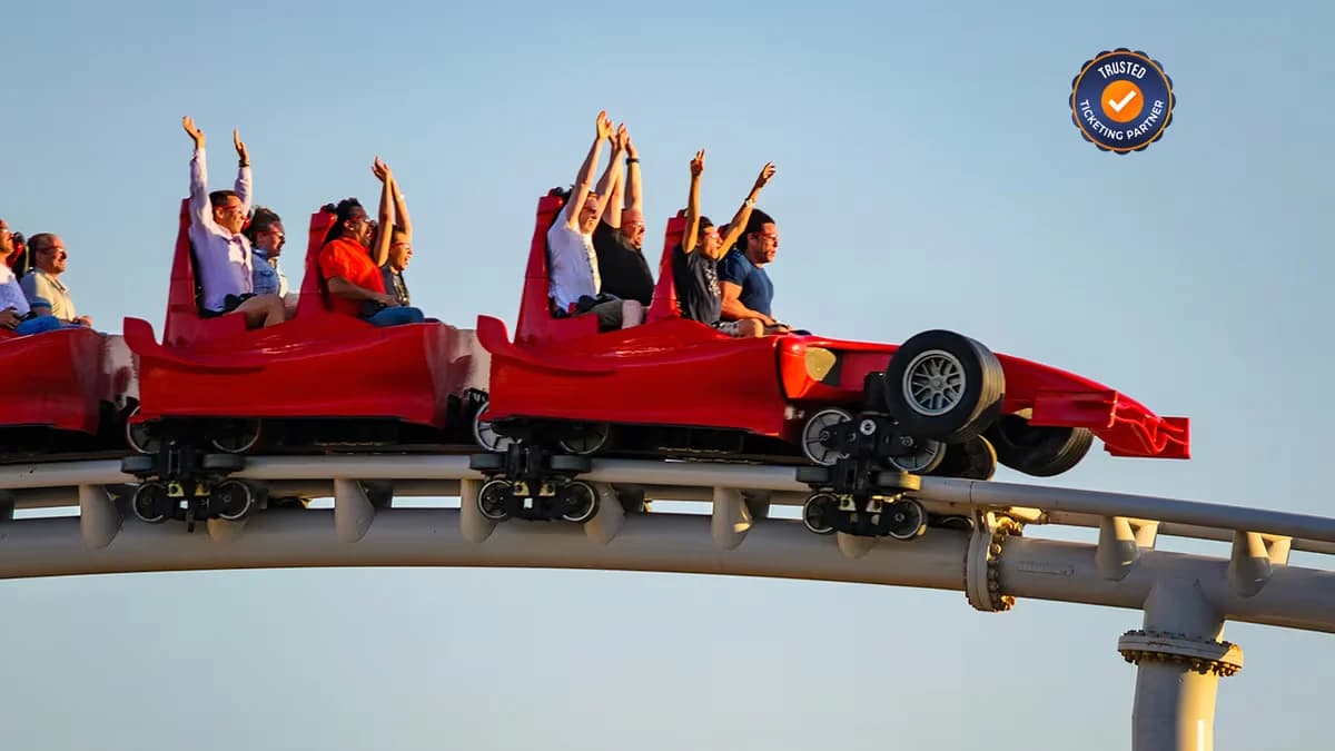 Abu Dhabi Desert Safari + Ferrari World with Free Shuttle - clicktoguide