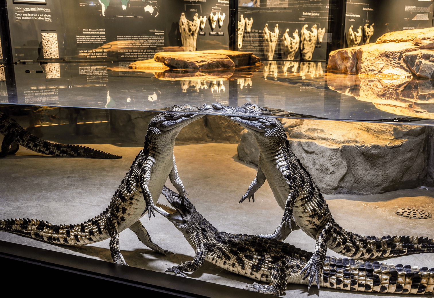 Crocodile Park + Dubai Frame (General Admission) - clicktoguide