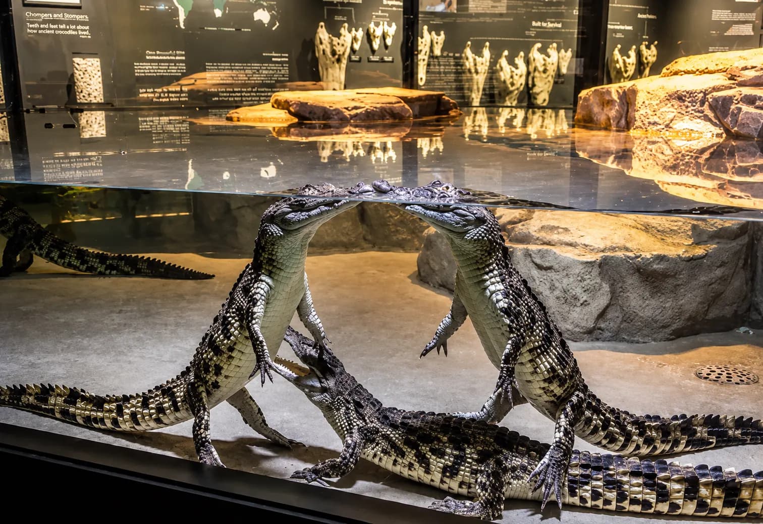 Dubai Crocodile Park + At The Top Burj Khalifa (124 Floor) Non-Prime Time - clicktoguide