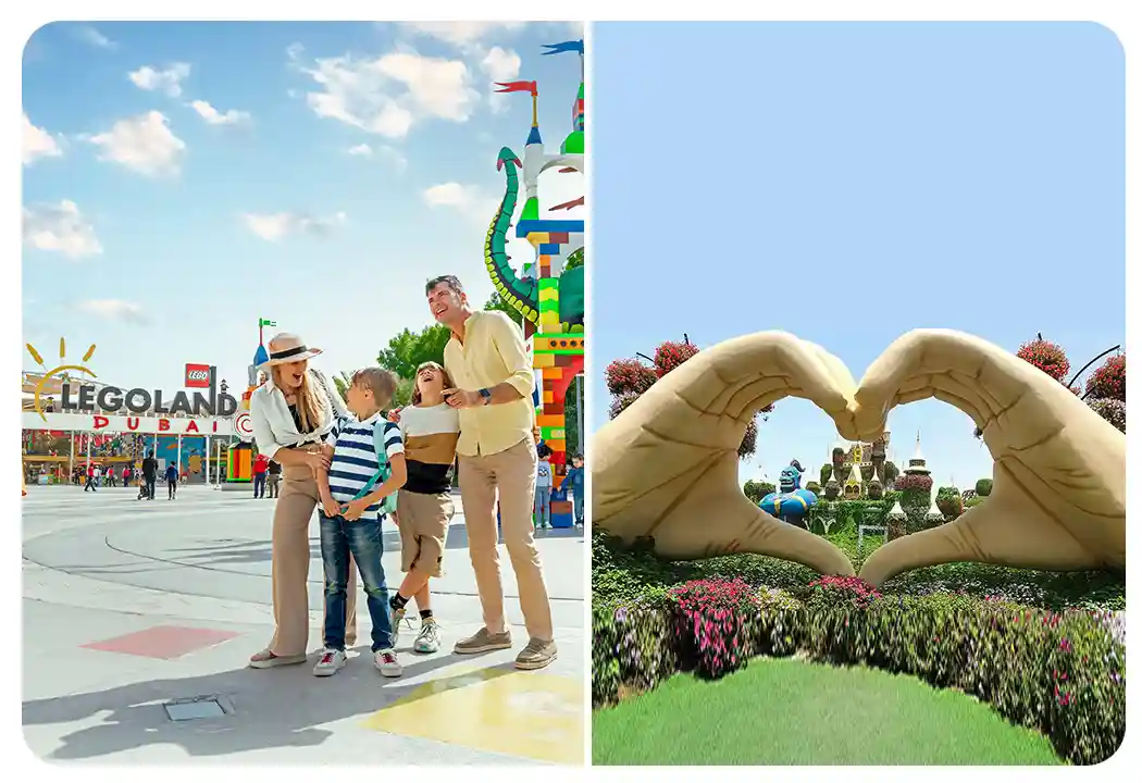LEGOLAND® Park Dubai + Miracle Garden - clicktoguide
