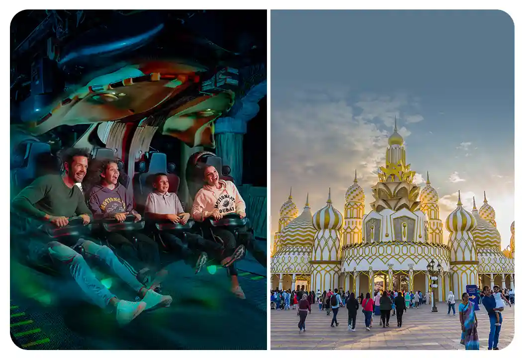 MOTIONGATE™ Park Dubai + Free Global Village (Any Day) - clicktoguide