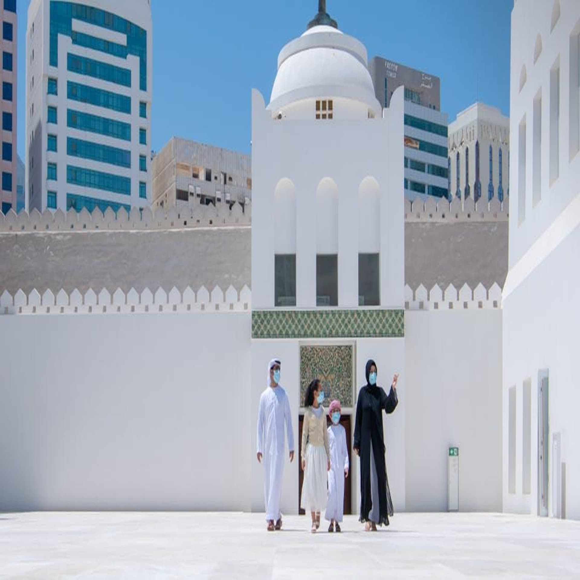Louvre Abu Dhabi + Qasr Al Hosn - clicktoguide