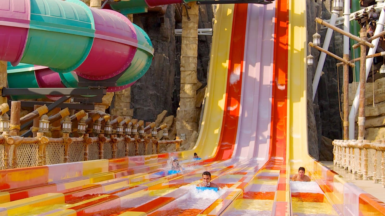 Yas Waterworld® Abu Dhabi Unlimited Rides with Meal Voucher - clicktoguide