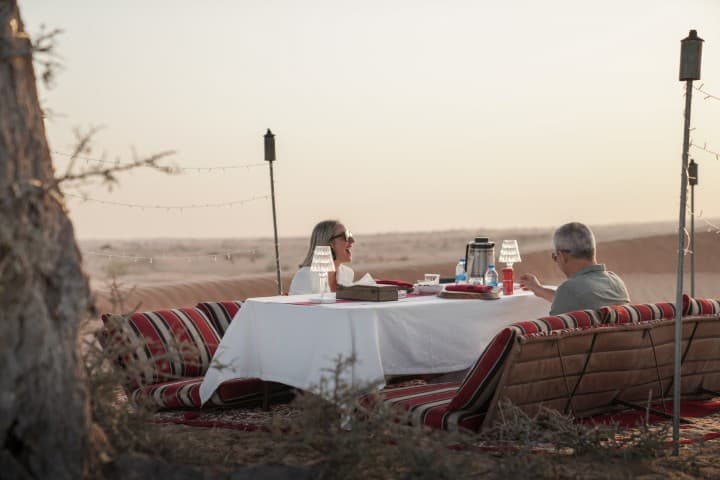 Mleiha Buggy with Private Dinner - Sunset Seating