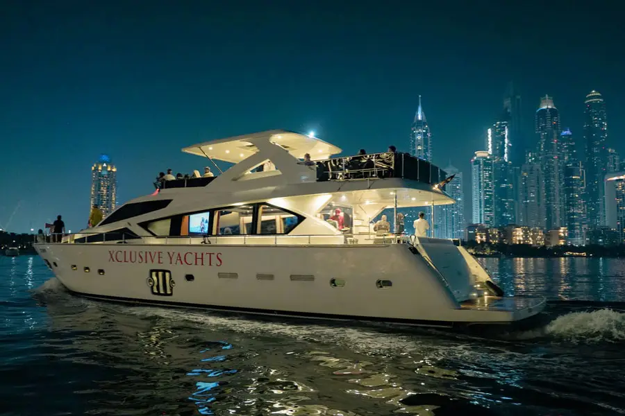 Marina Yacht Tour Night