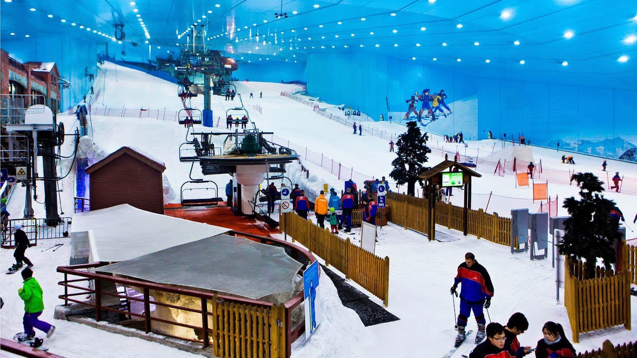 At The Top Burj Khalifa (124 Floor) Non-Prime Time + Ski Dubai Snow Fun - clicktoguide
