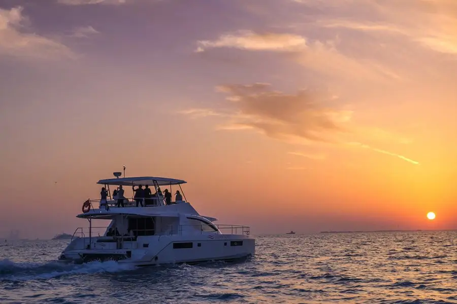 Marina Yacht Tour Sunset