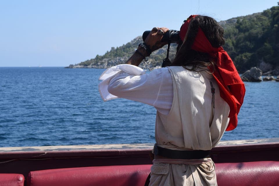 Full Day Pirate Boat Cruise in Bodrum