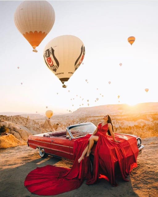 Sunset Classic Car Tour in Cappadocia