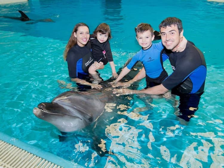 Dolphin Interaction - Private Session: Family Photo Shoot
