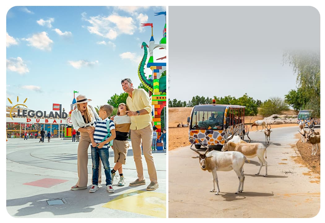 LEGOLAND® Park + Dubai Safari Bundle (Safari Park Pass + Train + Explorer Safari Tour)  - clicktoguide