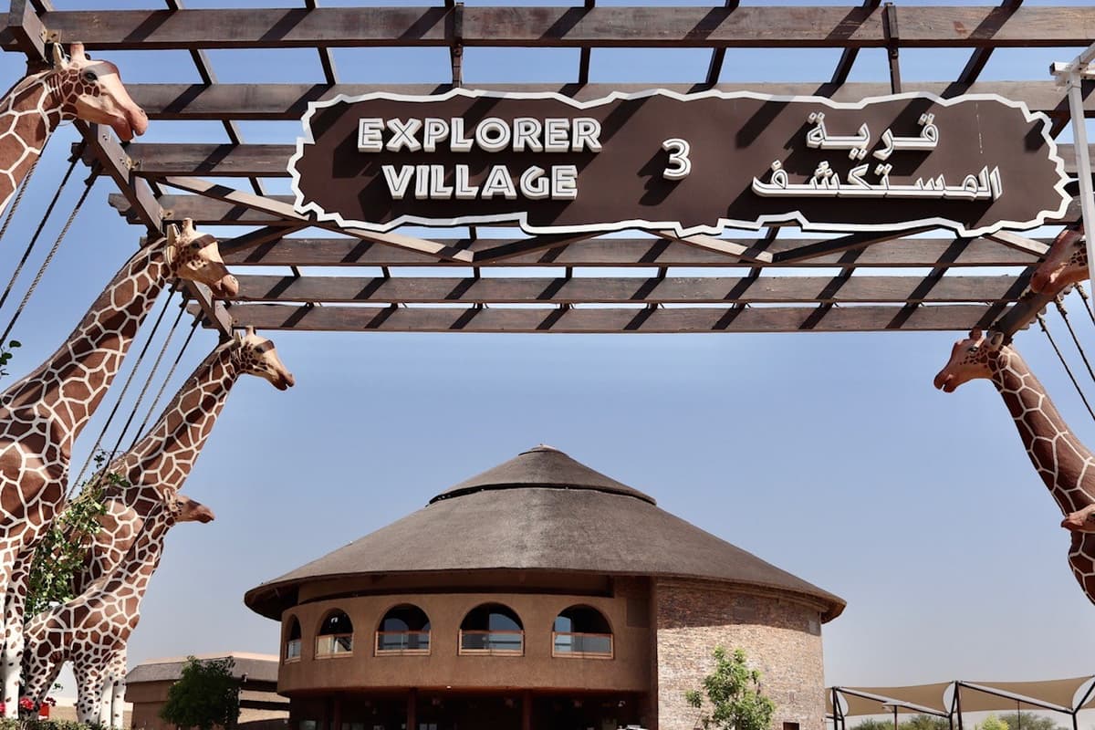 Dubai Safari Park: Explorer Village