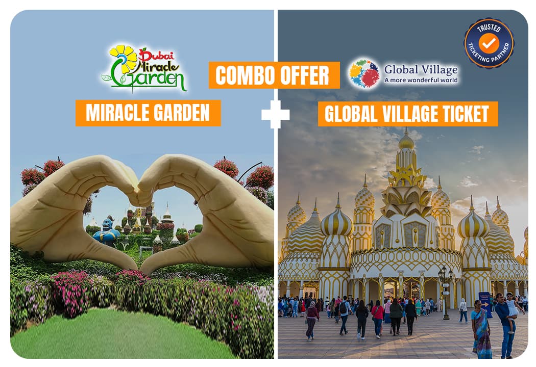 Dubai Miracle Garden + Free Global Village - clicktoguide