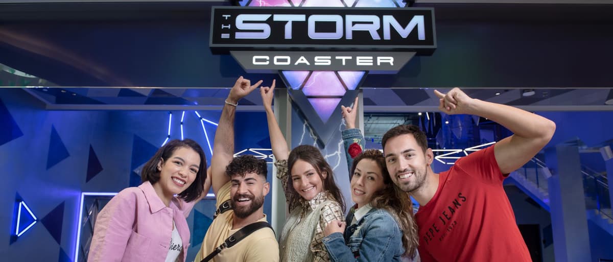 The Storm Coaster: Entrance