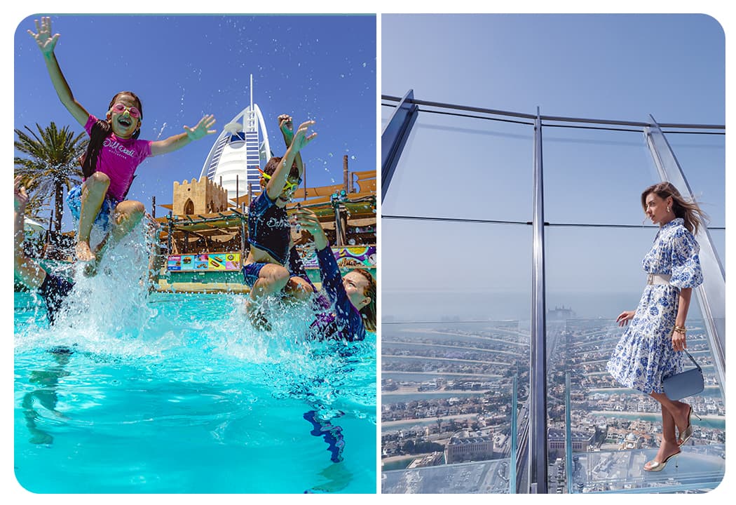 Wild Wadi Waterpark + The View at The Palm (Non-Prime Hours)