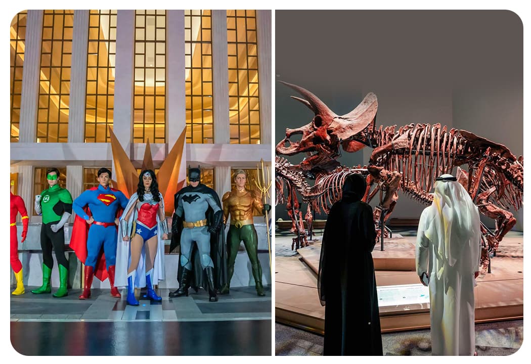 Warner Bros Abu Dhabi + Natural History Museum Abu Dhabi