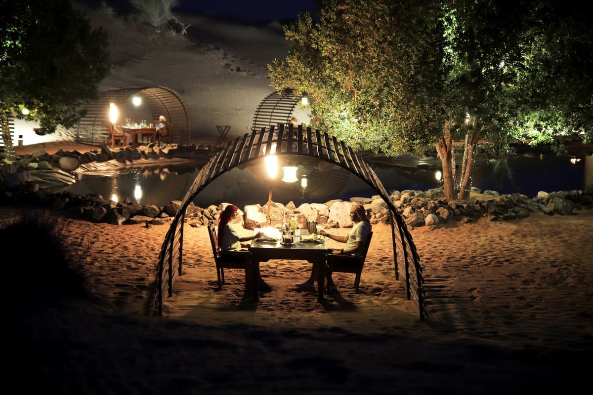 Platinum Desert Safari: Dinner